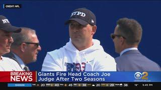 Giants Fire Head Coach Joe Judge After Two Seasons