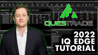 Questrade Tutorial 2022- IQ Edge Trading software