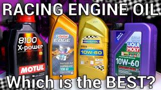 Which is the best RACING ENGINE OIL - Motul vs Liqui Moly vs Castrol vs Ravenol - REVIEW & TEST