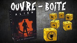 Le jeu de rôle, Alien - Kit de démarrage | Ouvre-boite