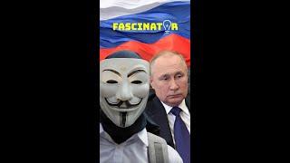 Anonymous hack Russian censorship agency #shorts