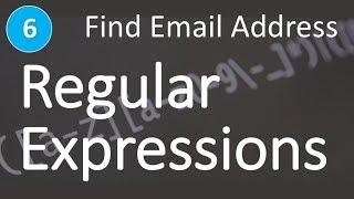 Regular Expressions (RegEx) Learn and Master | Find Email Address #6