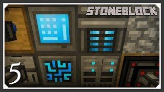 Stoneblock Modpack | Refined Storage & Flux Network! | E05 (Stoneblock Let's Play)