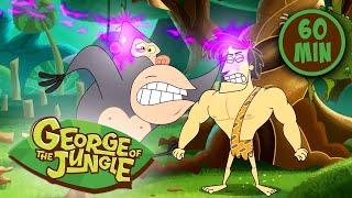 Stand Up For What's Right!  | George of the Jungle | 1 Hour Compilation | Cartoons For Kids