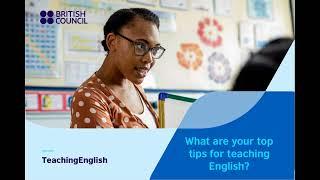 Top tips for teaching English