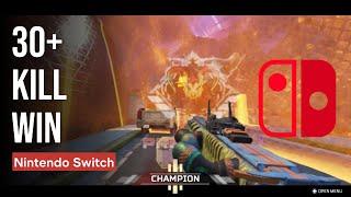 30+ Kill Ranked Win! | Apex Legends | Nintendo Switch Uncut Gameplay (2025)