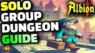 Albion Online: How to QUICKLY SOLO Group Dungeons
