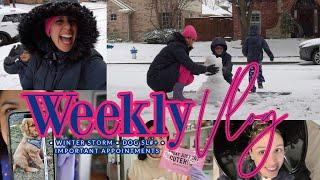 WEEKLY VLOG | Snow days, getting my hair done, adult coloring books??