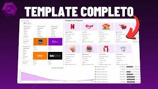 A MELHOR Planilha de Controle Financeiro no Notion | Notion Para Finanças (Definitivo)