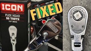 Did Harbor Freight really FIX the RECALLED ICON Ratchets