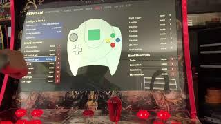 How to set up Dreamcast buttons layout on your pi4 and exciting the game