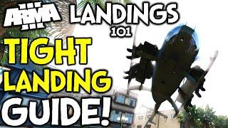 ArmA 3 Helicopter Landings Guide 101 ► How to Land in Tight Spaces!