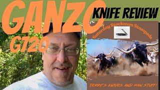 Ganzo Knives G720 Review and Ramble - Saturday Stockman Stampede!