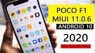 Poco F1 New Update Global Stable Miui 11.0.6 (Android 10.0) With New 2020 Security Patch Released!