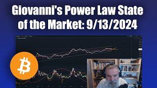 Giovanni's Market Update with Power Law Indicators 9/13/2024 (plus big announcement)