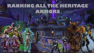 Ranking all of the World of warcraft heritage from worse to best