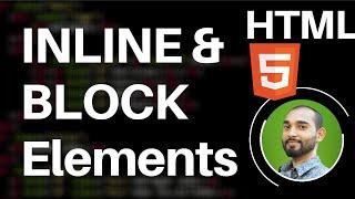 Difference between Inline Elements and Block Level Elements in HTML