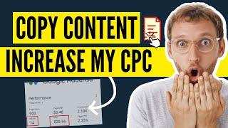 Increase CPC On Adsense Arbitrage (With Copy Content)