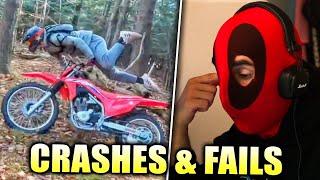 So solltest du NICHT mit einem Dirt Bike fahren Ogi reagiert auf Epic Crashes and Fails