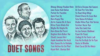 Full List Best Evergreen Duet Songs : Lata Mangeshkar | Kishore Kumar | Mohammed Rafi | Golden Hits