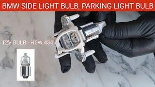 BMW 3 Series E90 Parking Light, Side Light Bulb Replacement Job. How to Change BMW Side Light Bulb