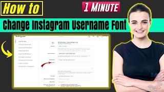 How to Change Instagram Username Font 2024