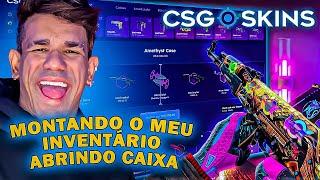 MONTEI MEU INVENTÁRIO ABRINDO CAIXA DE CS E DEU MUITO BOM!