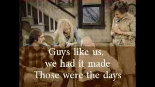 All in the Family Theme Song - with Lyrics