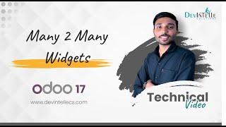 Many 2 Many Widgets in odoo | How do I add widgets to odoo