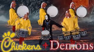 The HARDEST Drumline Show of 2025 (Part 1) - Chickens and Demons 2: Return of the Cluck