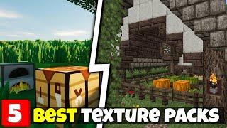 Top 5 BEST Texture Packs In Minecraft Bedrock!