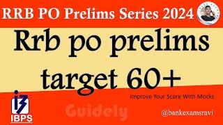 IBPS RRB PO Prelims Mock 10 |Guidely| AccuracyImprove your score with mock tests|share your score