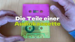 Kassette, Snapbox und J-Card: Die Teile einer Audiokassette