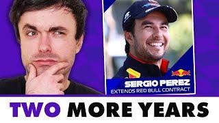 Why have Red Bull signed Sergio Perez until 2026?