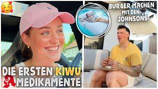 erste KIWU Medikamente für die IVF🫢🫠 + Burger machen mit den Johnsons! | kobexmone