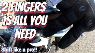 SHIFTING MY MOTORCYLCE CLUTCH WITH 2 FINGERS| BETTER CONTROL #motorcycle #kawasaki #bikelife #bagger