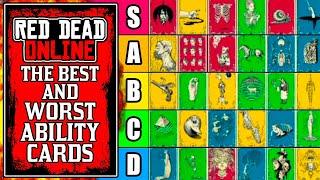 Every Ability Card RANKED From WORST to BEST in Red Dead Online (RDR2 Best Ability Cards)