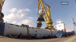 Unico, Project Cargo Shipment Services - Russian Rivers Transportation - Seaport Logistics