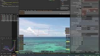 Tracking ocean horizon lines in 3D Equalizer