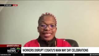 Worker's Day | May Day celebrations descended into chaos: Cosatu president Zingiswa Losi