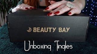 ASMR Beauty Haul Unboxing  Crinkles, Tapping, Packages  Soft Whisper