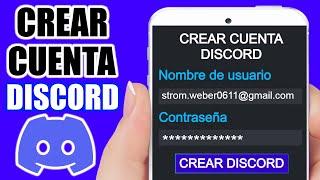  Como CREAR una CUENTA de DISCORD 2024