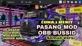 Gampang Banget ! Cara Pasang Ganti OBB Bussid v3.4.3