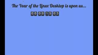 2025 is for sure the year of the Linux desktop