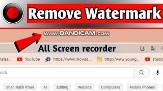 How to remove watermark from bandicam | bandicam watermark remove 2023