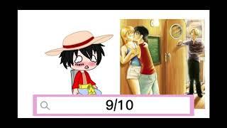 One Piece reacts to ships pt.3 (luffy x nami)