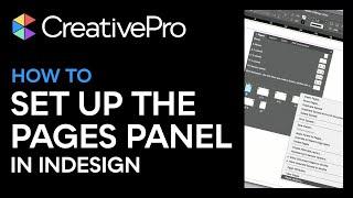 InDesign: How to Set Up the Pages Panel (Video Tutorial)