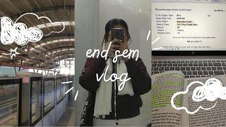 exam season  delhi university vlog , student diaries ️ all nighters , study session , college vlog