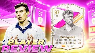 97 FUTTIES ICON BUTRAGUEÑO SBC PLAYER REVIEW - EA FC 24 ULTIMATE TEAM