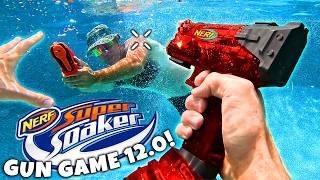 NERF GUN GAME | SUPER SOAKER EDITION 12.0 (Nerf First Person Shooter)